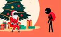 Stickman Santa
