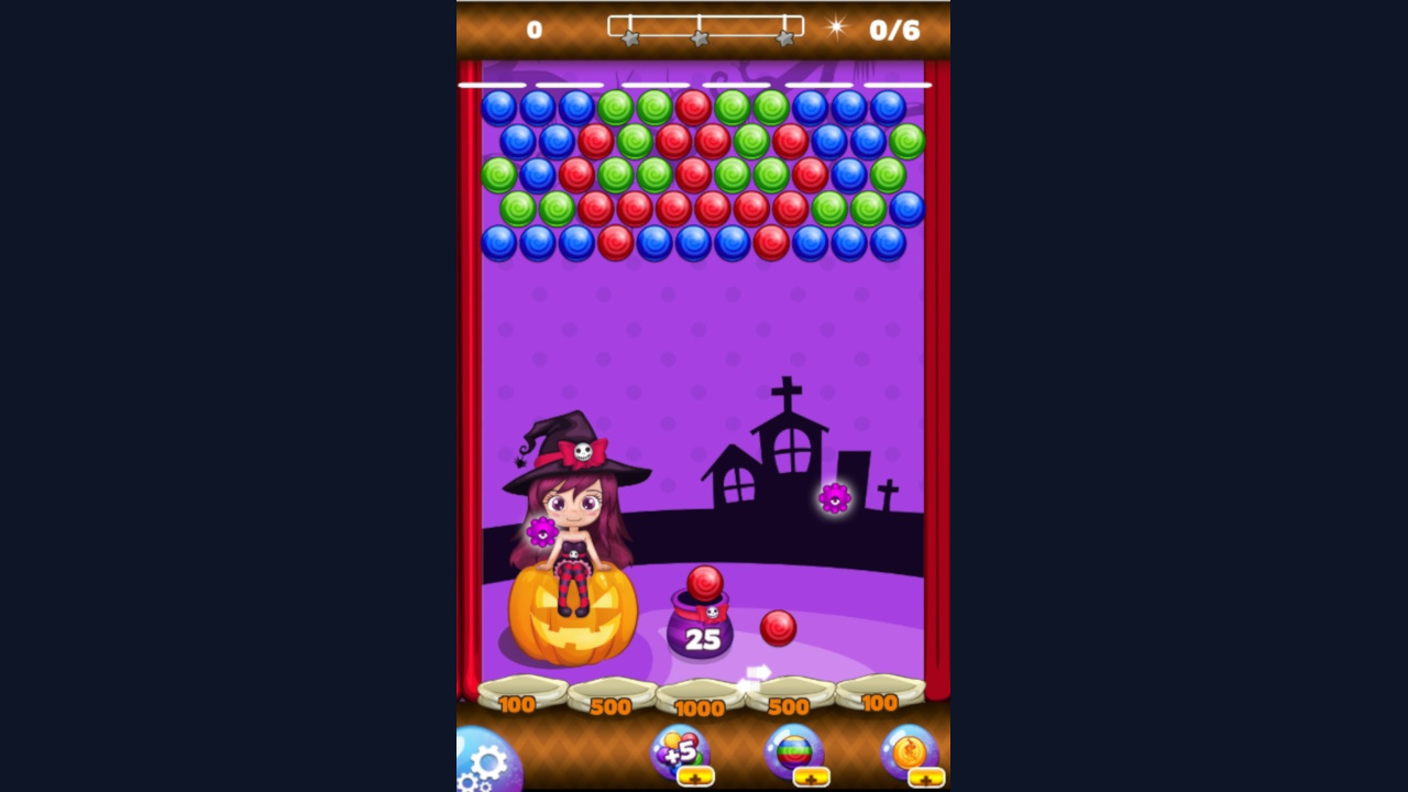 Bubble Shooter Halloween image