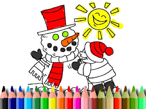 Winter Time Coloring thumbnail
