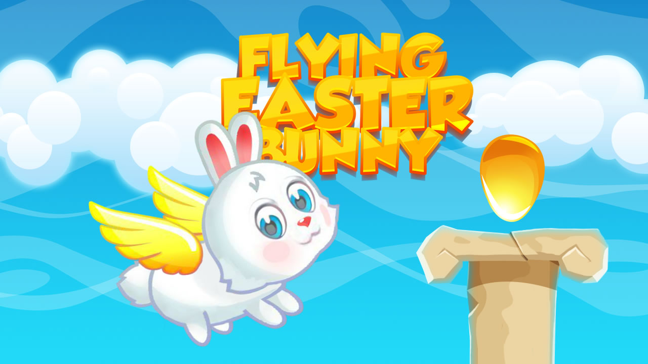 Flying Easter Bunny thumbnail