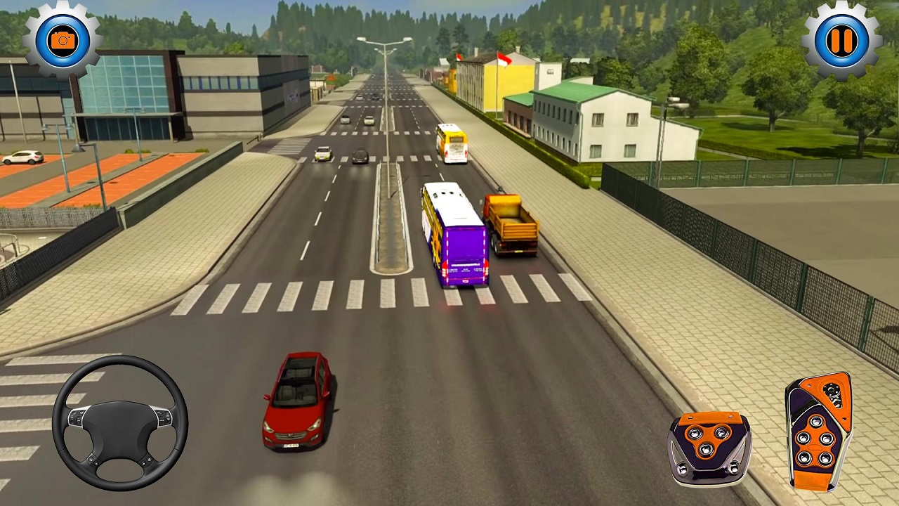 Modern City Bus Driving Simulator Game thumbnail