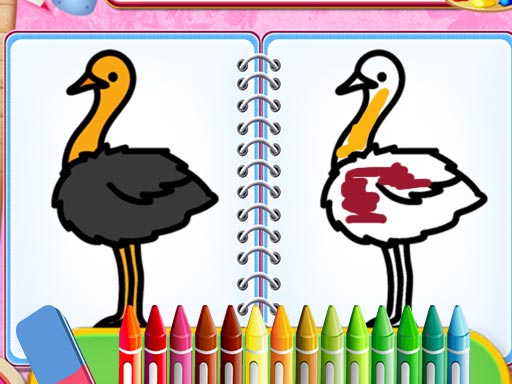 Coloring Birds Game thumbnail