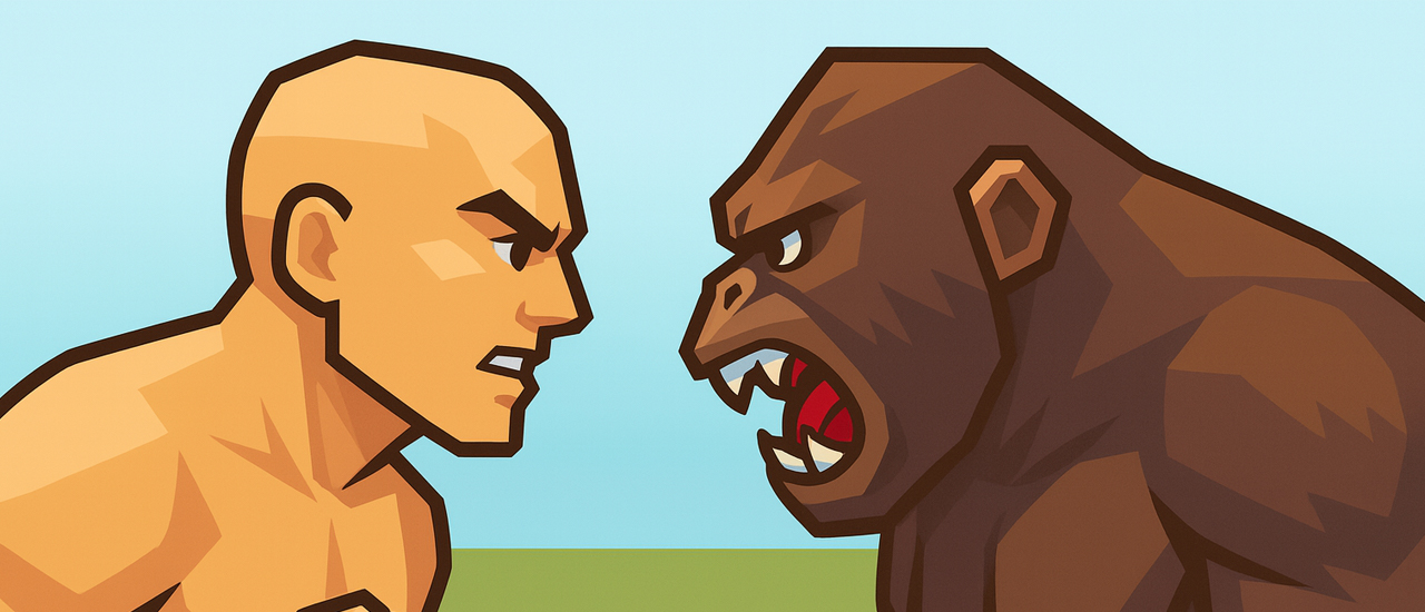 Men Vs Gorillas screenshot