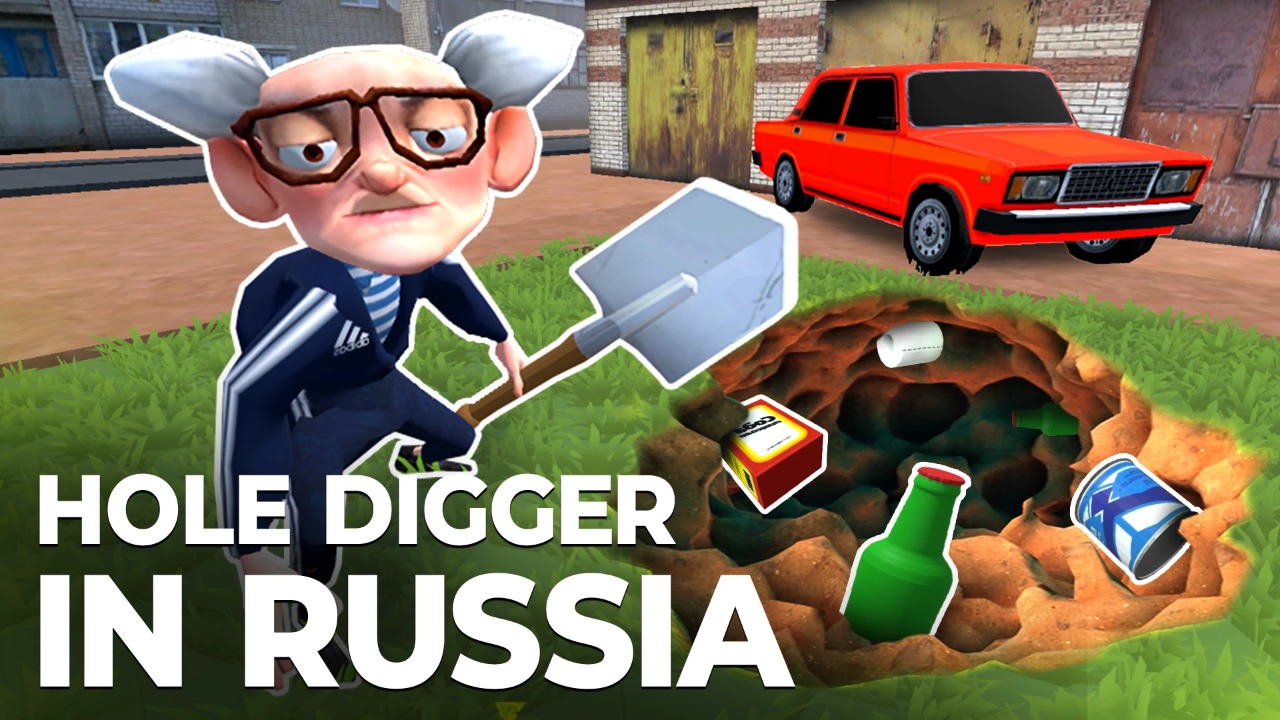 Dig a hole in Russia