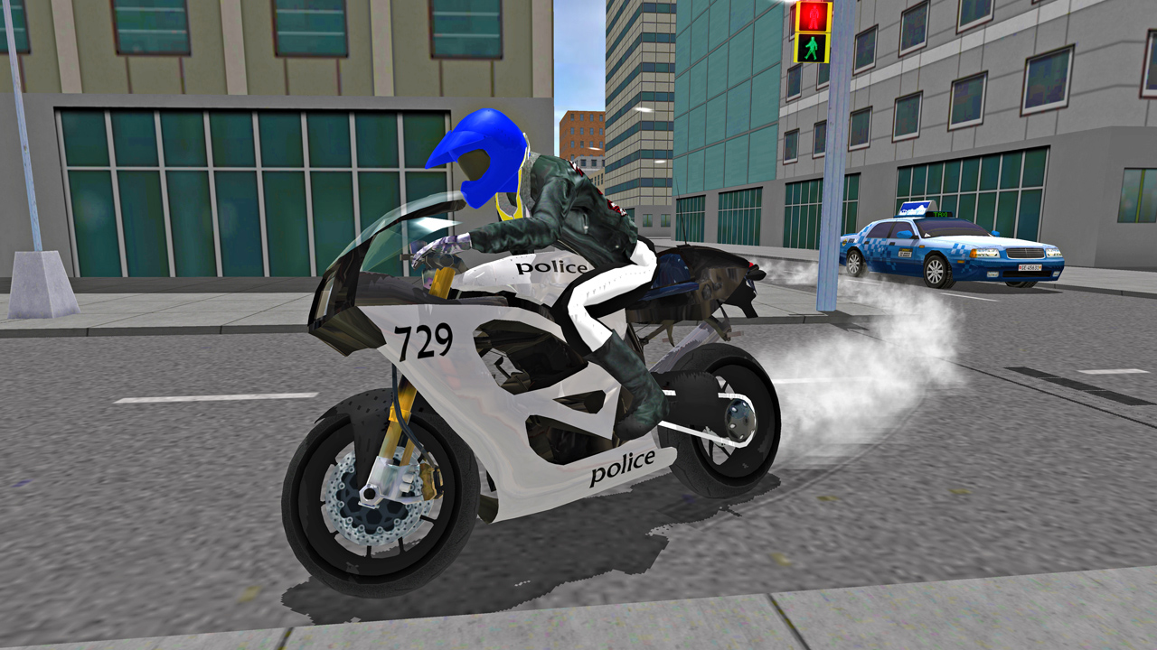 Police MotorBike Race Simulator 3D thumbnail