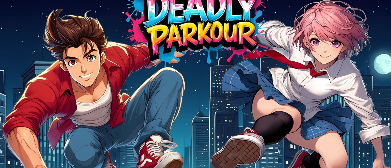 Deadly Parkour game interface - Detailed game features