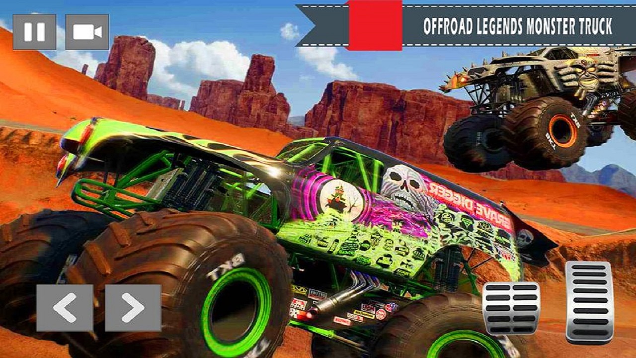 Monster Truck vs Zombie Death Shooting Game thumbnail