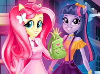 Equestria Girls First Day at School thumbnail