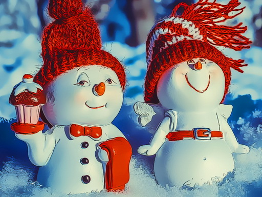 Snowman Couples thumbnail