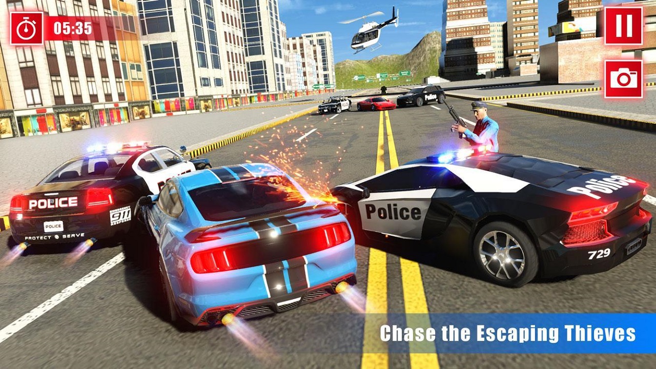 Grand Police Car Chase Drive Racing 2020 thumbnail