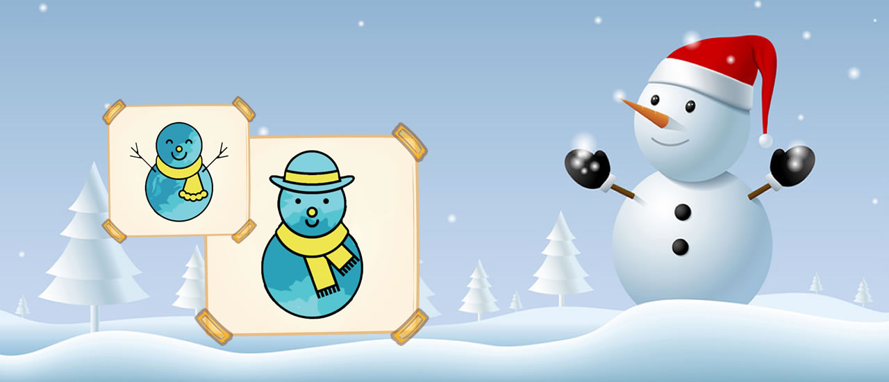 Happy Snowman Coloring thumbnail