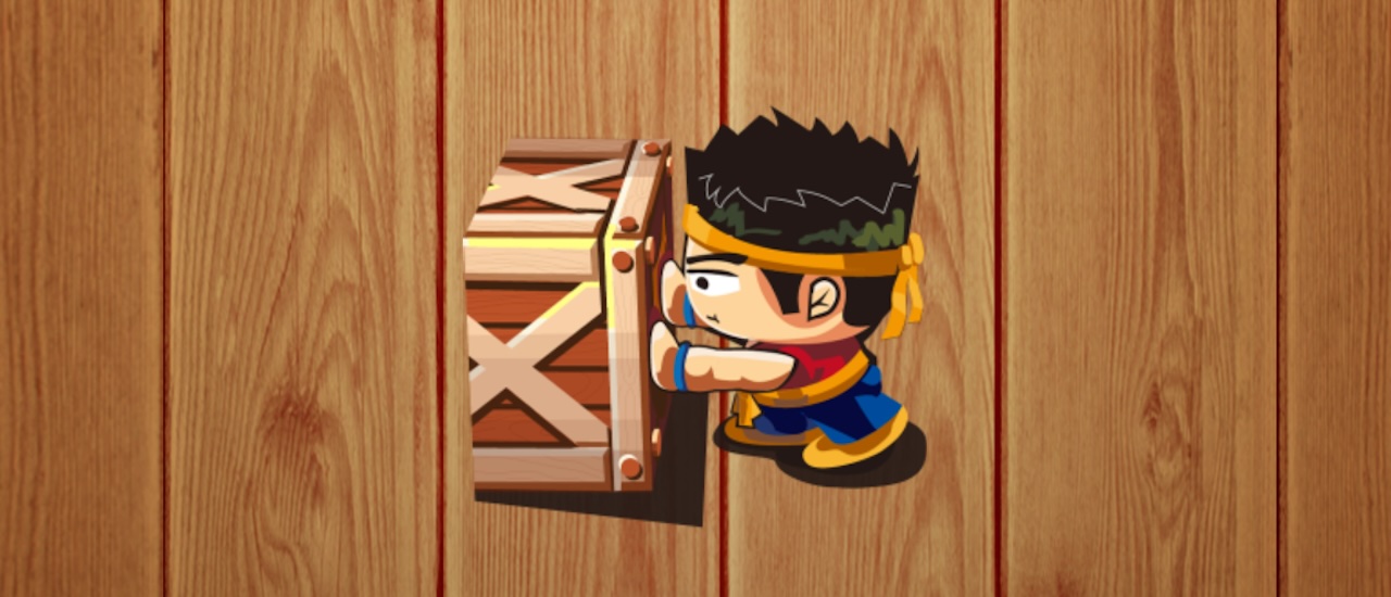 sokoban puzzle game screenshot