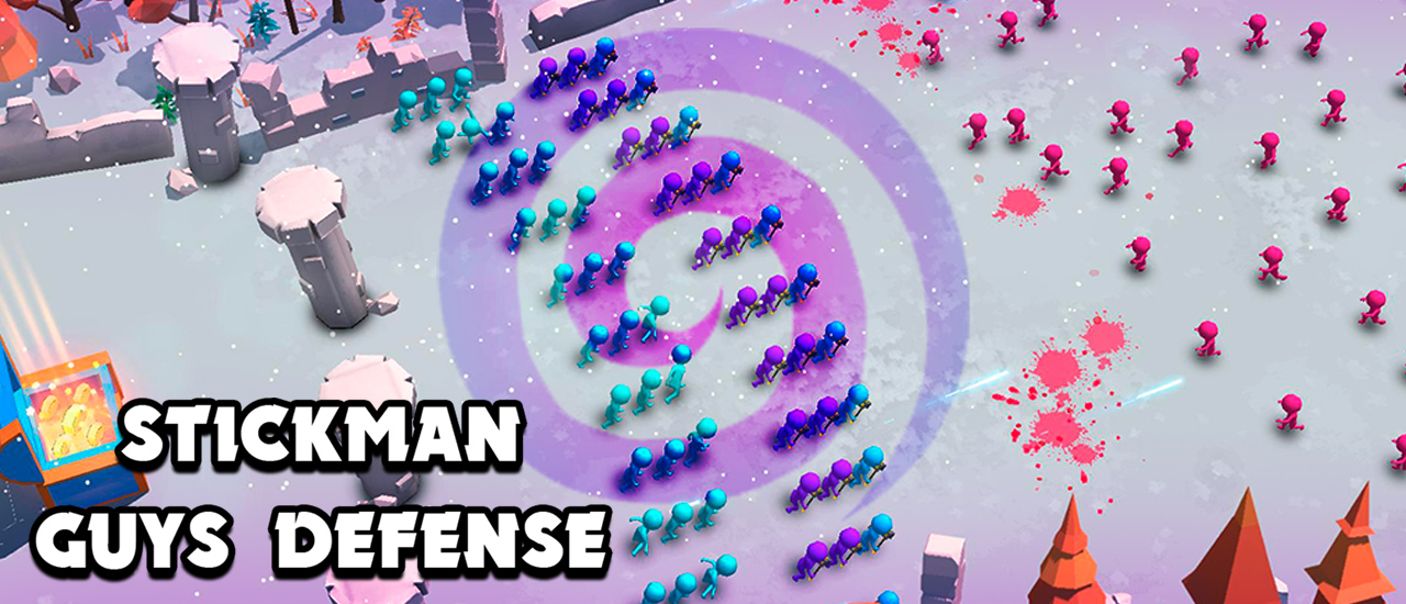 Stickman Guys Defense screenshot