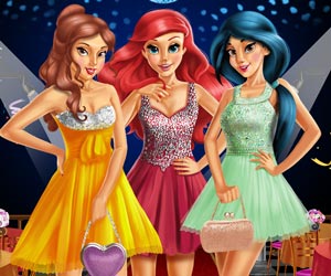 Princesses Prom Night online hra