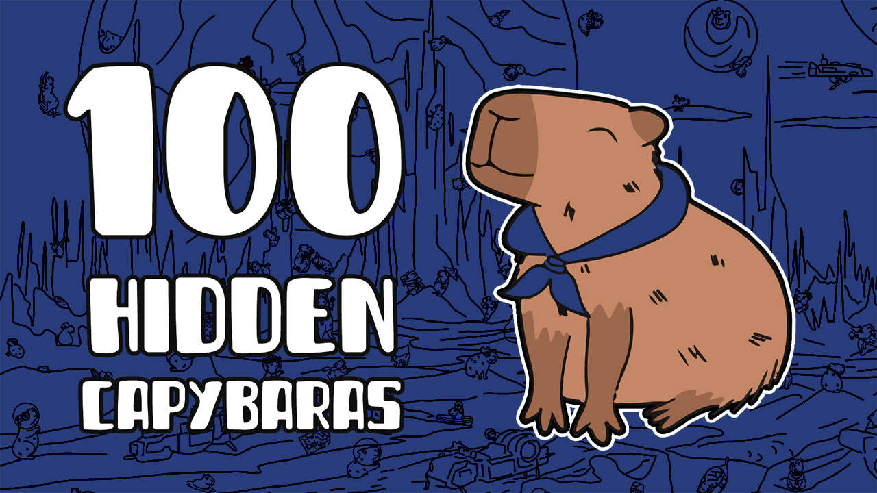 100 Hidden Capybaras thumbnail