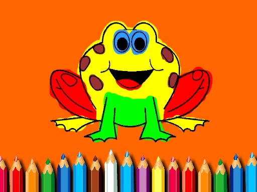BTS Funny Frog Coloring Book thumbnail