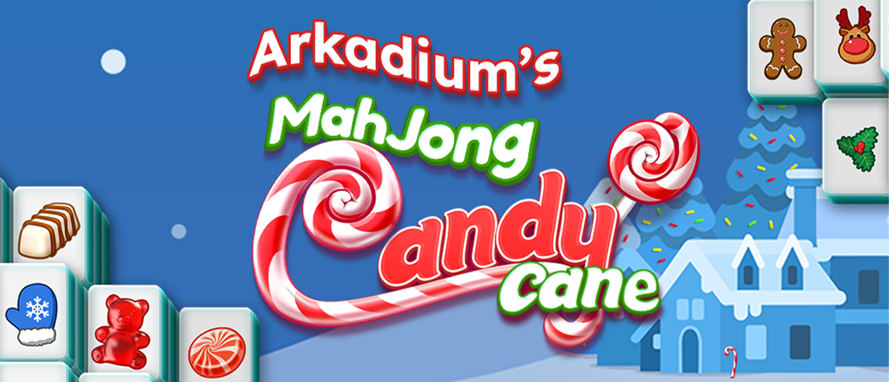Arkadium's Mahjongg Candy Cane screenshot