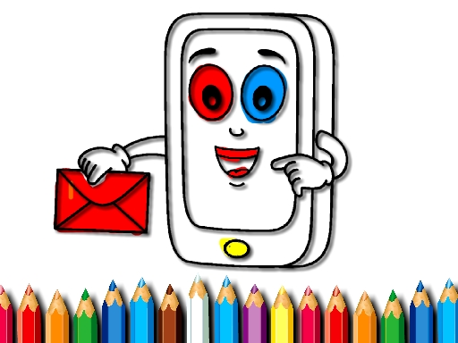 Mobile Phone Coloring Book thumbnail