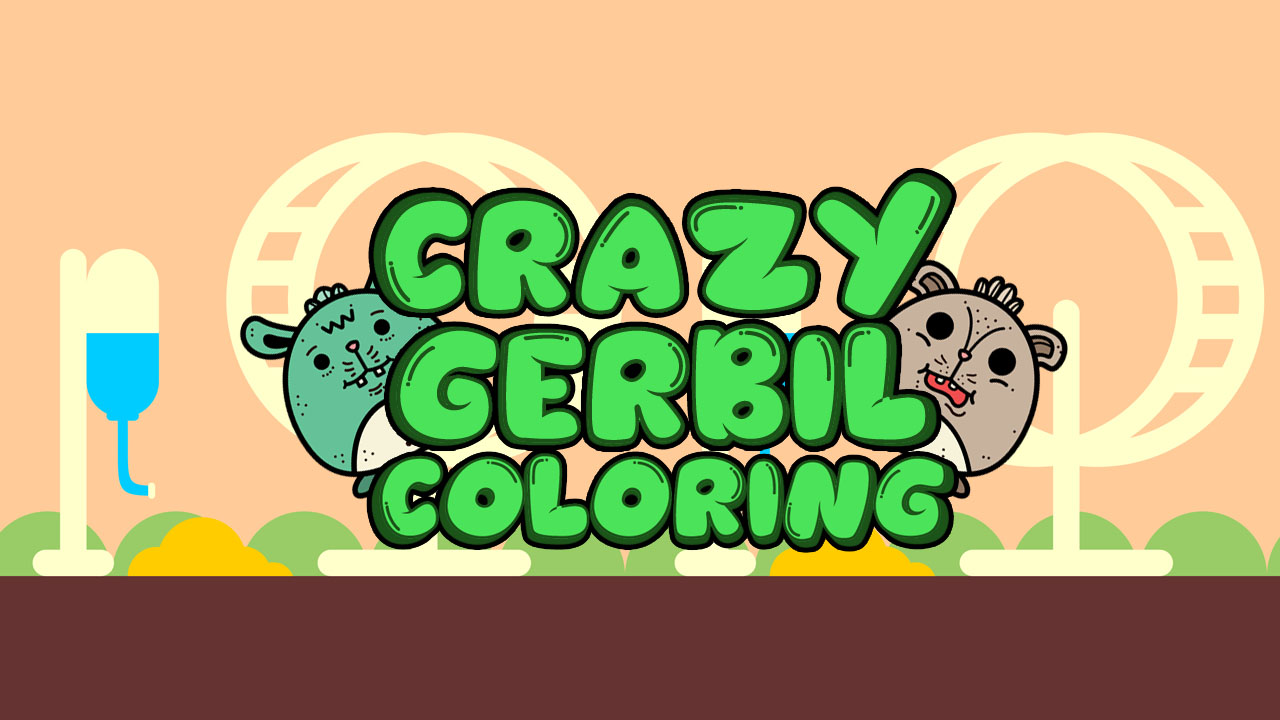 Crazy Gerbil Coloring thumbnail