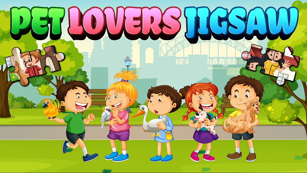 Pet Lovers Jigsaw thumbnail
