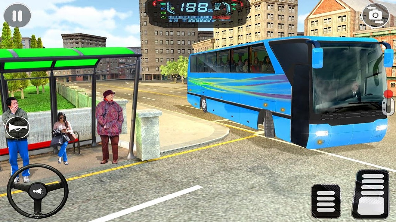 Modern City Bus Driving Simulator New Games 2020 thumbnail