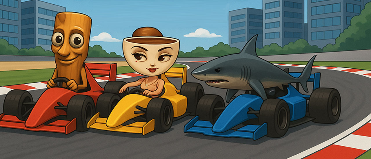 Italian Brainrot Tung Tung Racing Interface - Detailed Game Features