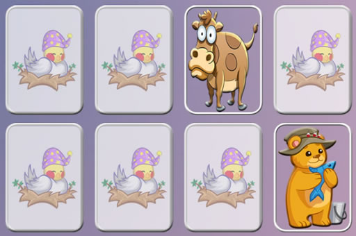 Animals Memory Game