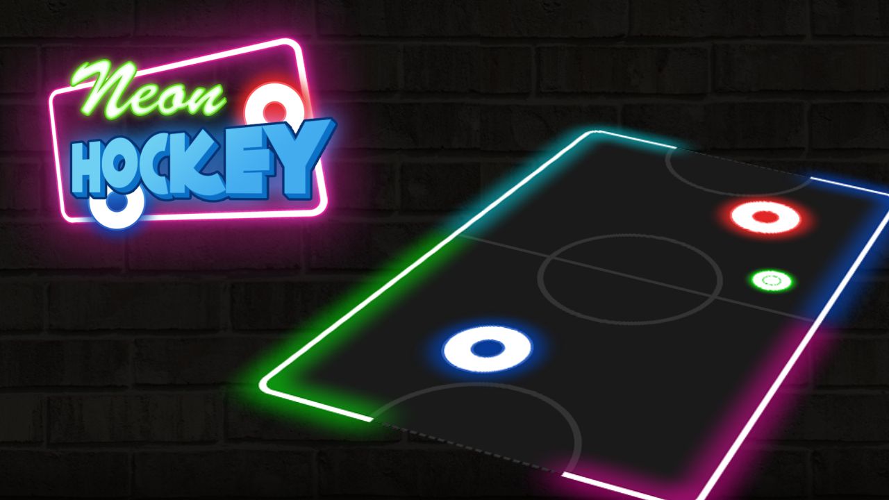 Publish Neon Hockey on your website GameDistribution