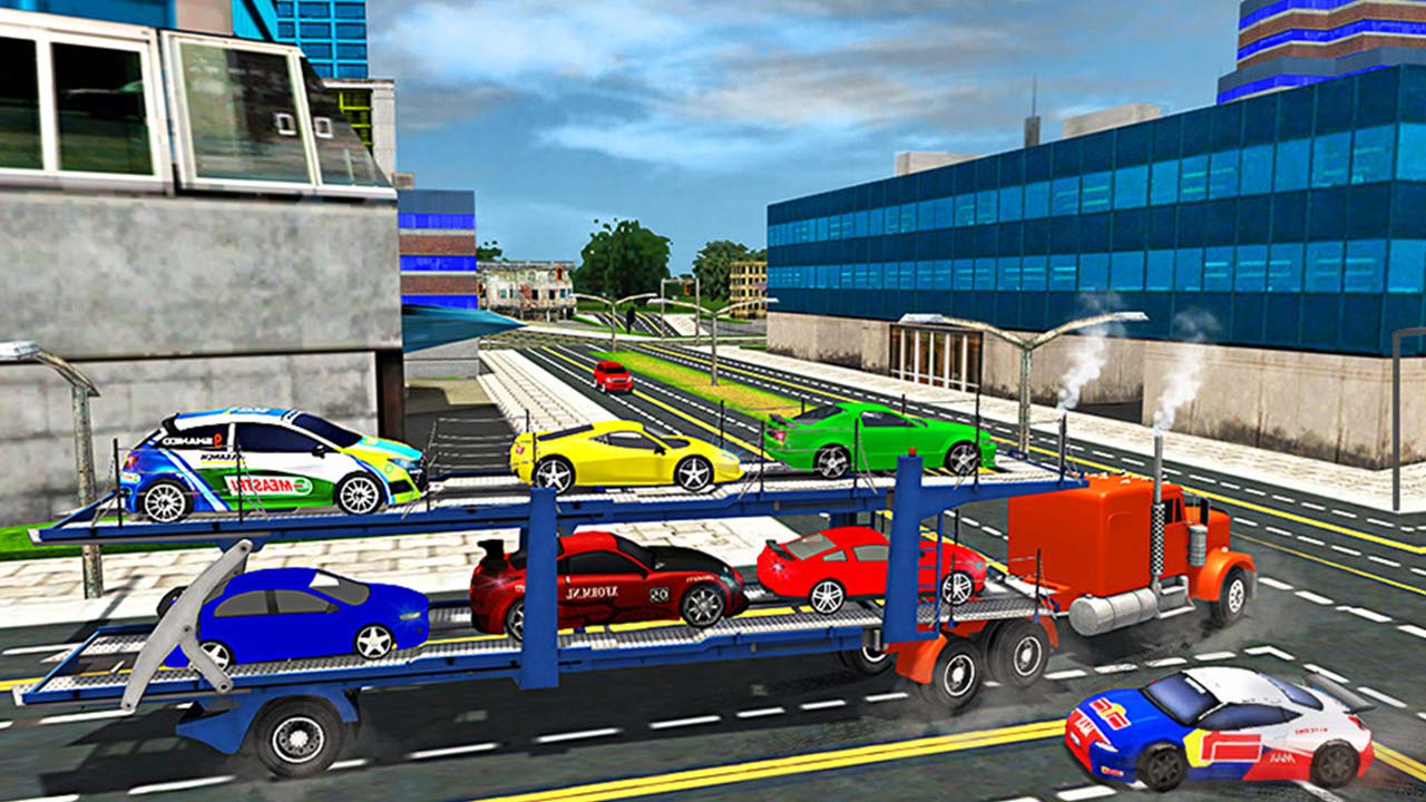 Cargo Euro Truck Drive Car Transport New thumbnail