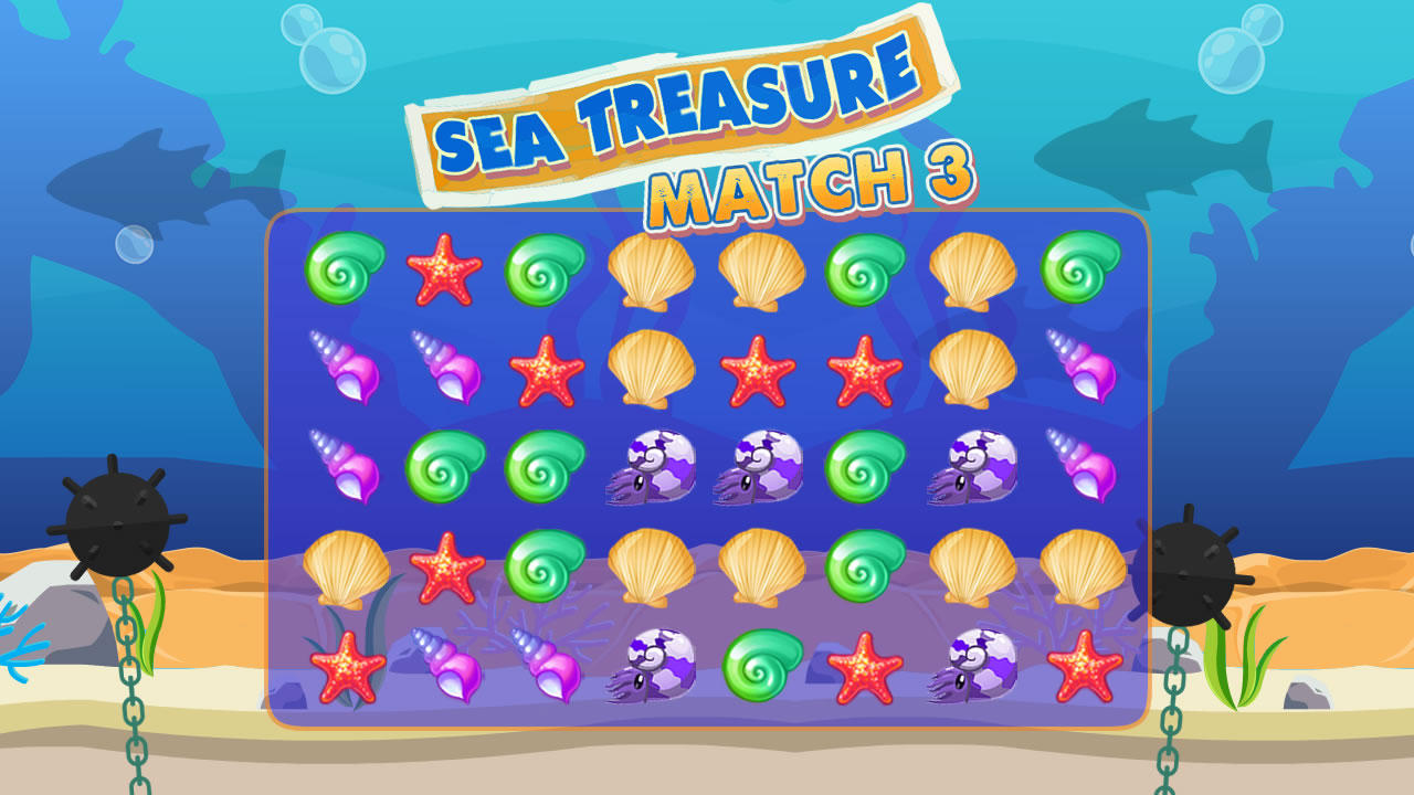 Sea Treasure Match 3 thumbnail