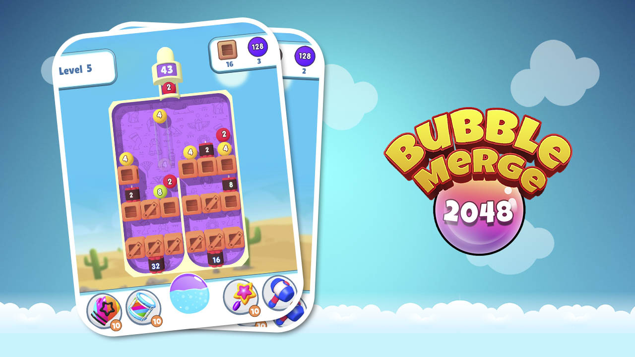 Bubble Merge 2048 thumbnail