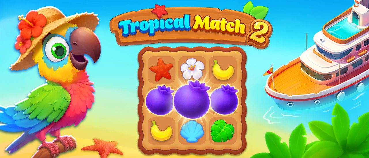 Tropical Match 2 screenshot