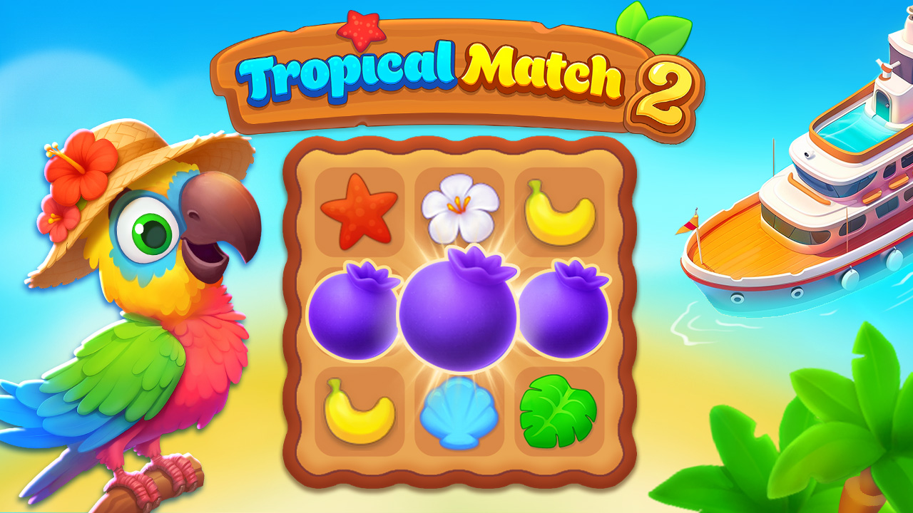 Tropical Match 2 screenshot