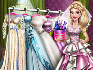 Dove Wedding Dolly Dress Up H thumbnail