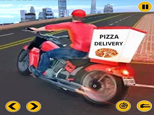 Big Pizza Delivery Boy Simulator Game thumbnail