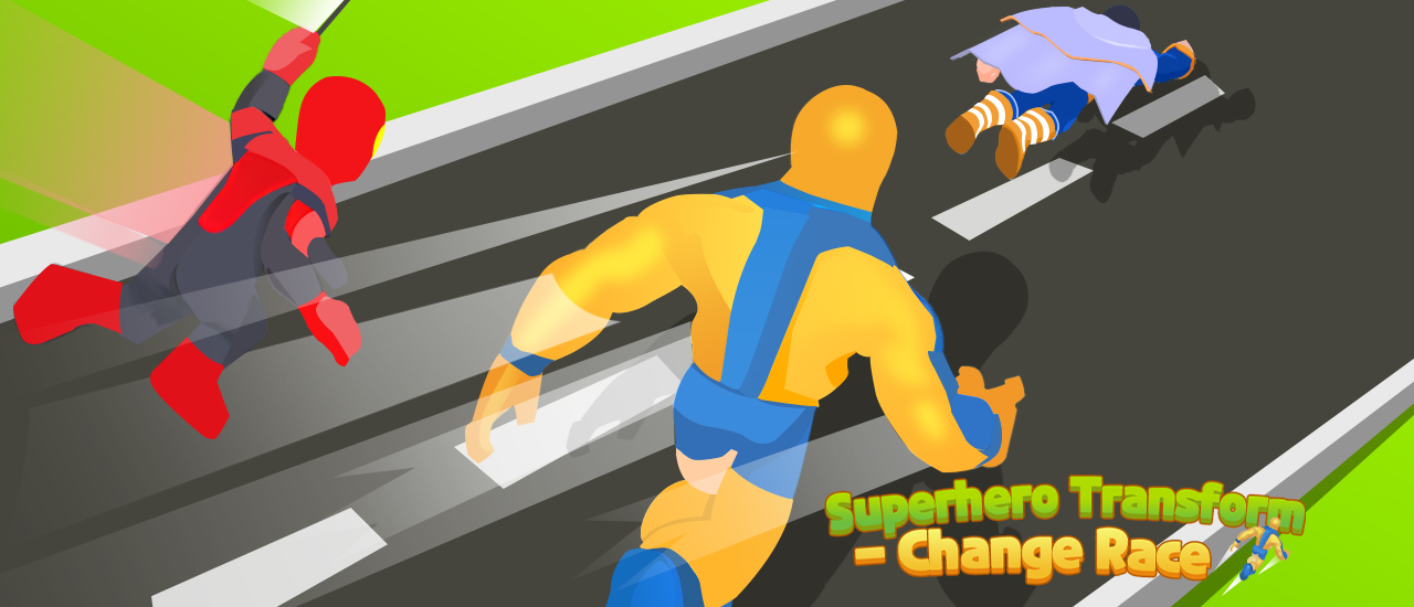 Superhero Transform Change Race screenshot