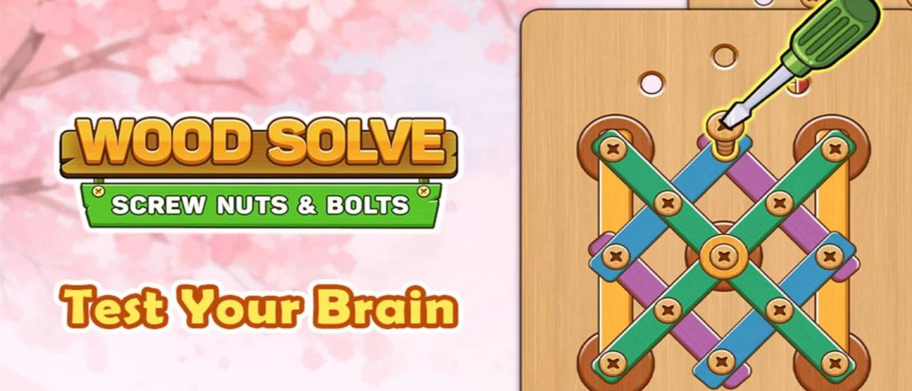Screw Nuts & Bolts: Wood Solve