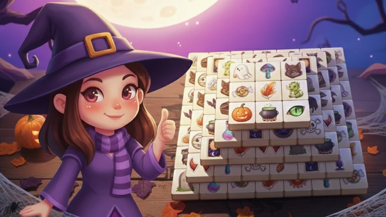 The Three Tiles in the Halloween World