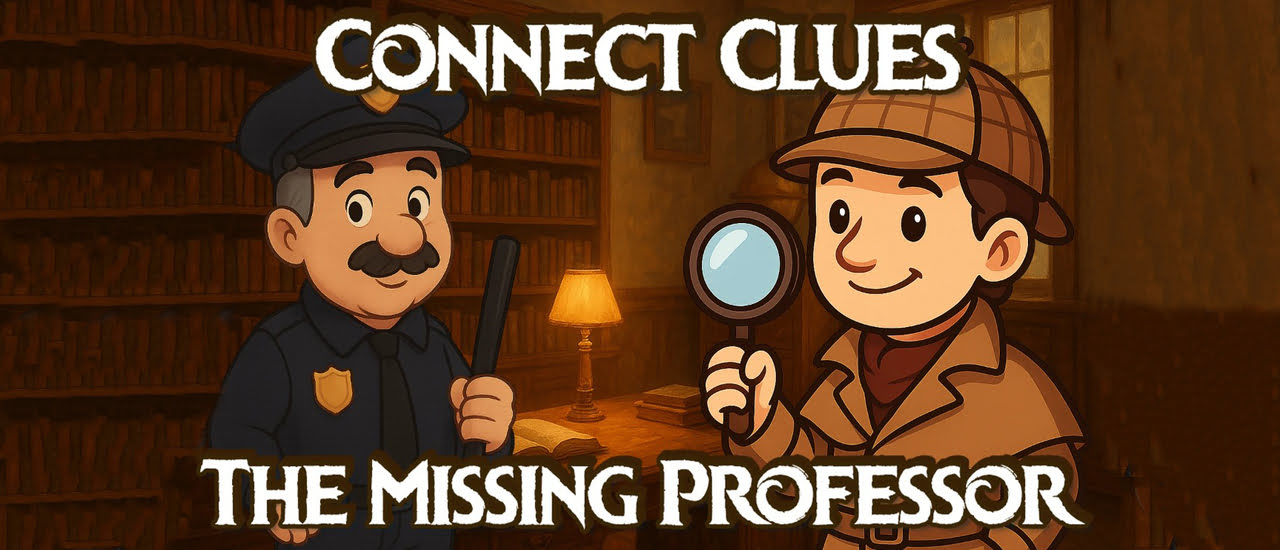 Connect Clues - The Missing Professor
