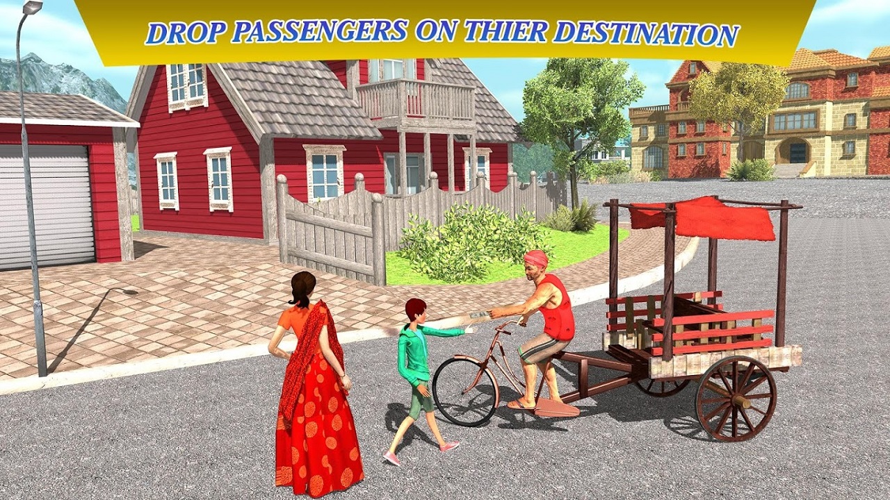 City Cycle Rickshaw Simulator 2020 thumbnail