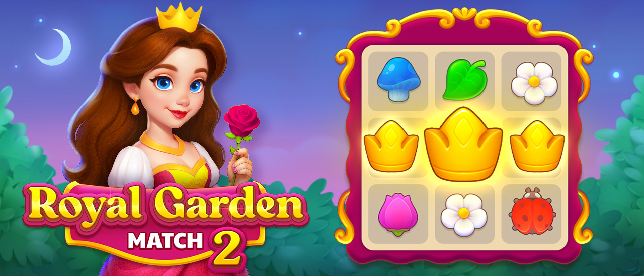 Royal Garden Match 2 screenshot