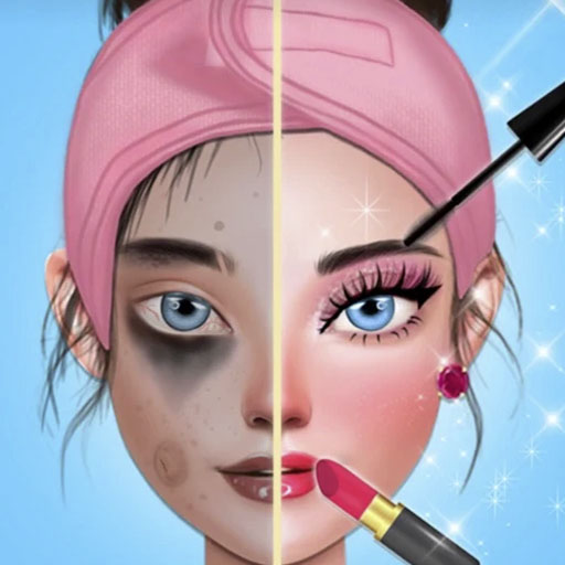 Skincare Makeover Makeup Game