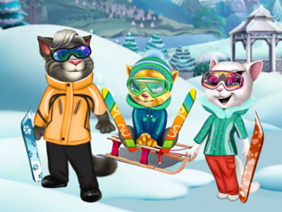 Cats Winter Fun thumbnail
