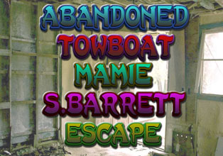 Abandoned Towboat Mamie S. Barrett Escap