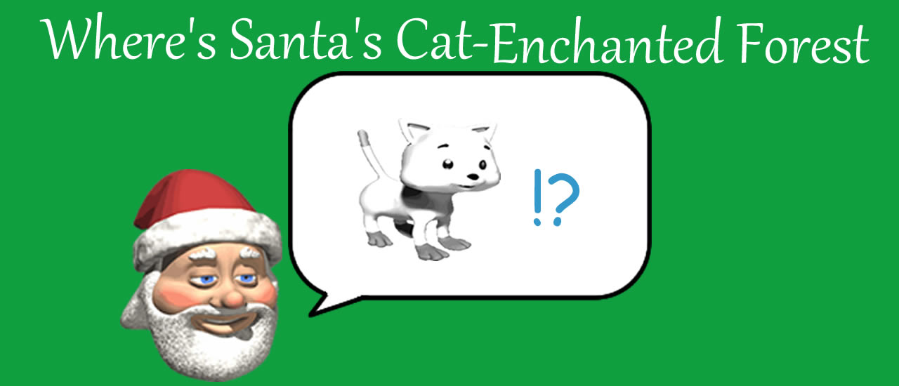 Where's Santa's Cat Enchanted Forest screenshot