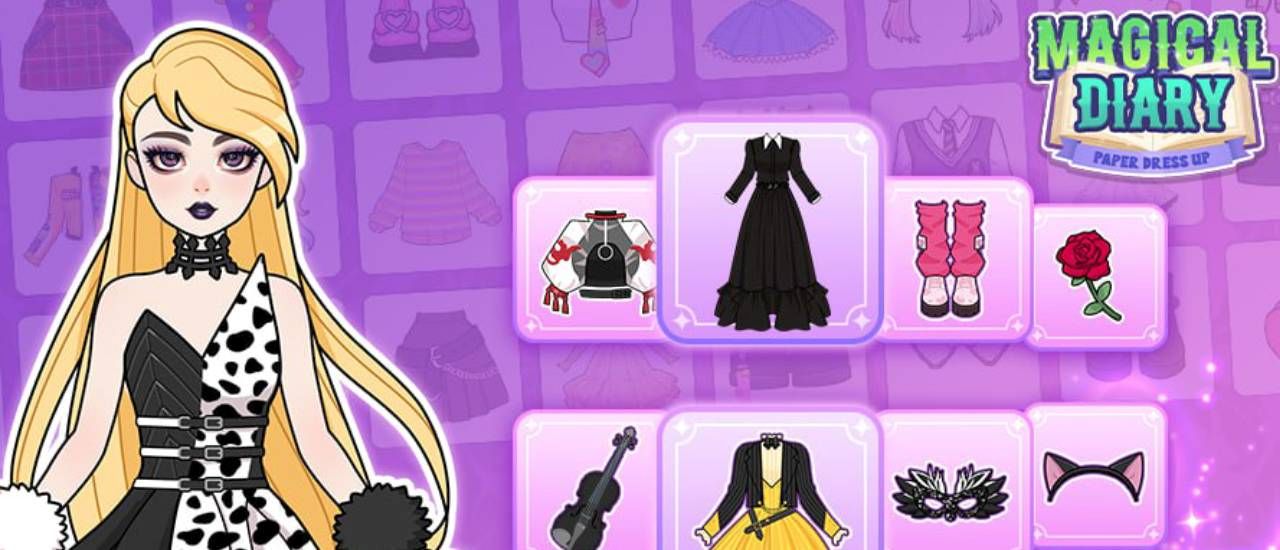 Magical Diary: Paper Dress Up