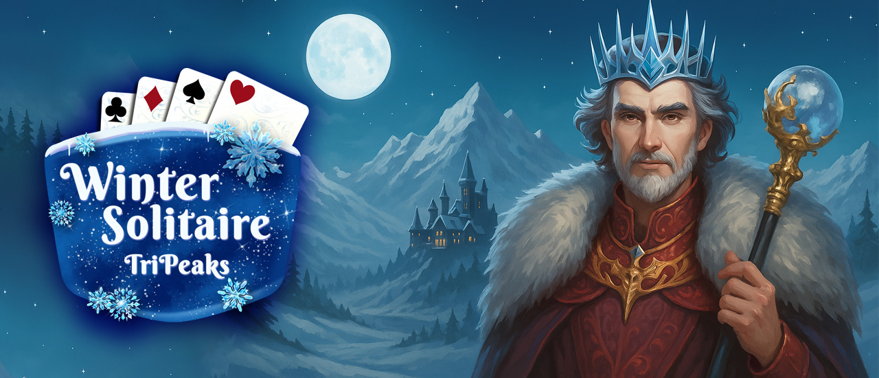 Winter Solitaire TriPeaks