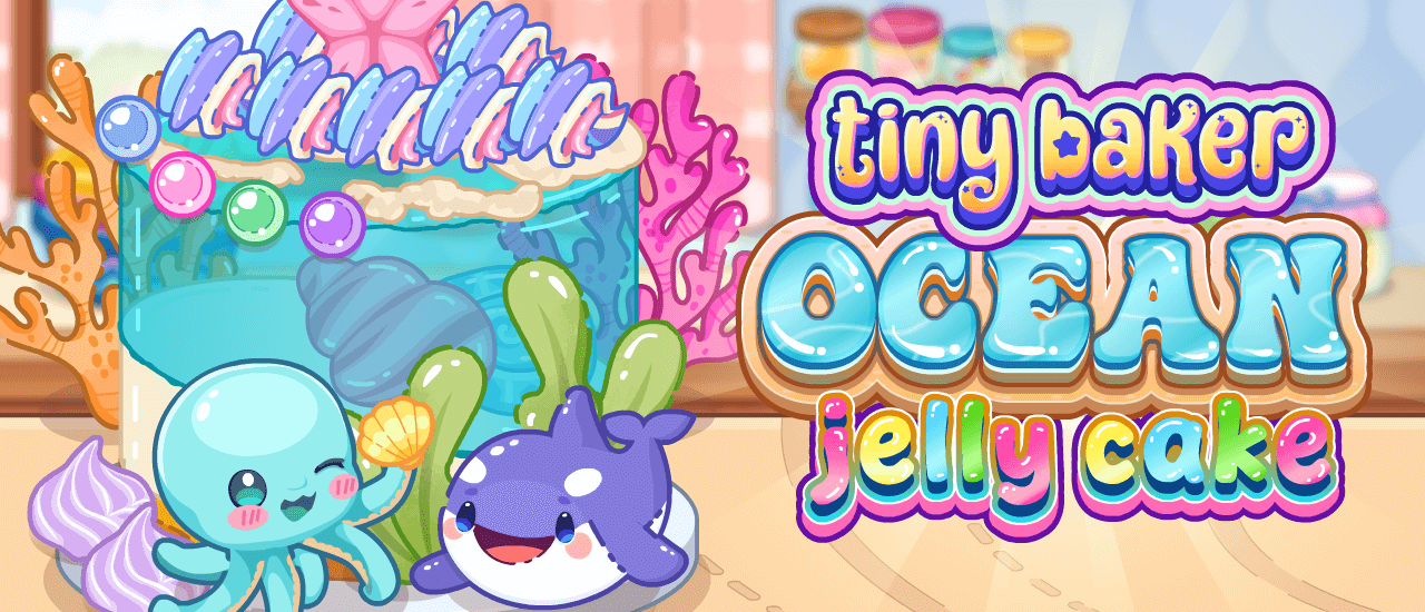 Tiny Baker Ocean Jelly Cake screenshot