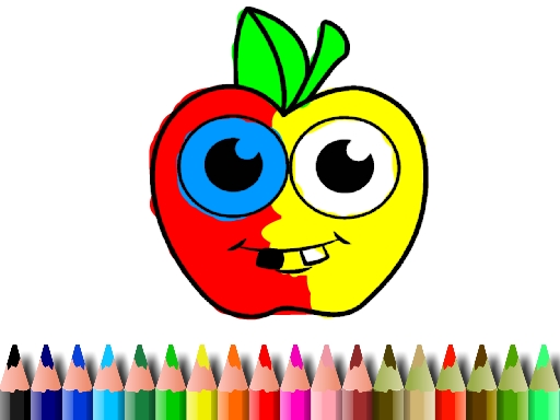 BTS Apple Coloring Book thumbnail