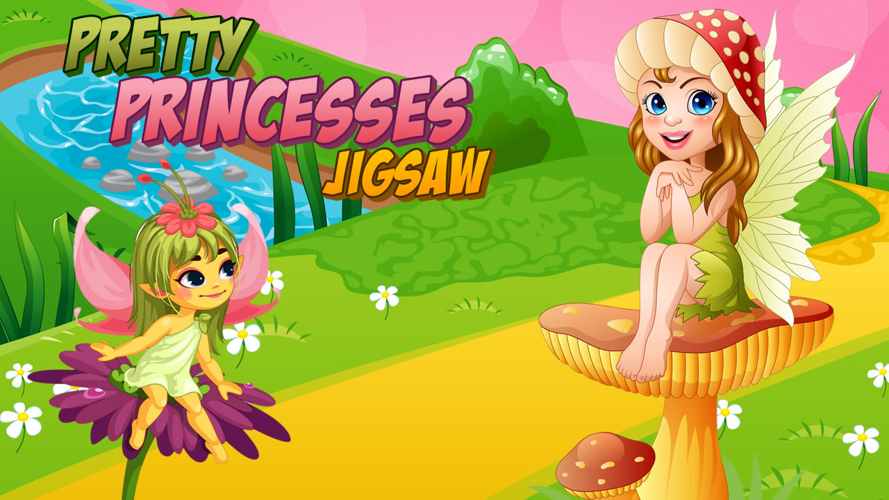 Pretty Princesses Jigsaw thumbnail